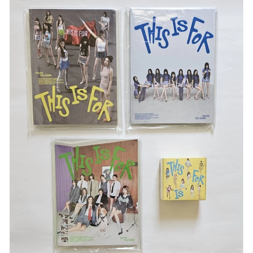 Ready Stock Twice 4th Full Album This Is For Photobook Ver dan Confetti Ver