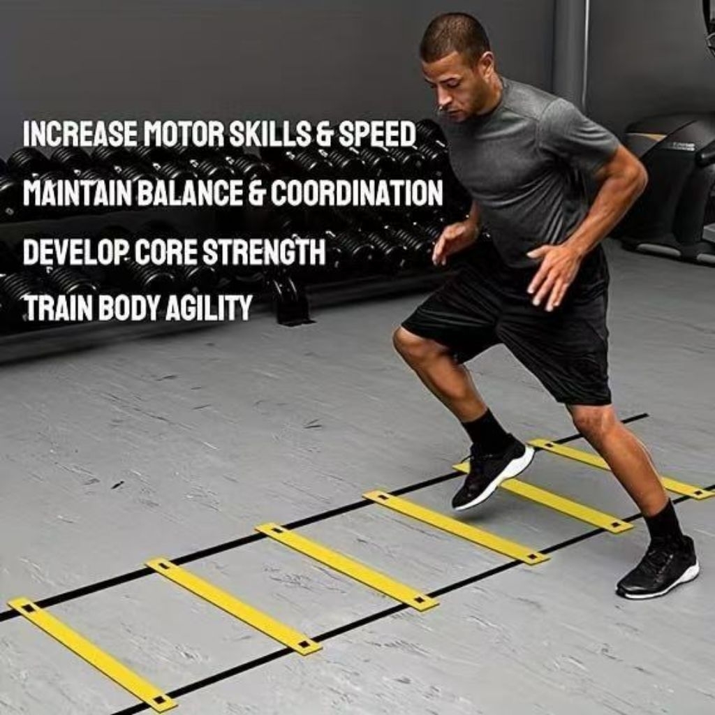 Jual 4 METER 8 BILAH Agility Ladder Training Olahraga, Agility Ladder ...