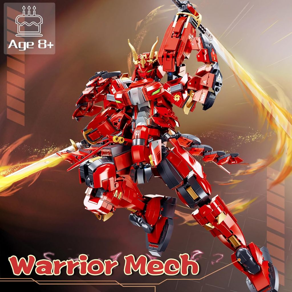 Jual Samurai Mech Building Block Sets, Compatible with Lego Mech ...