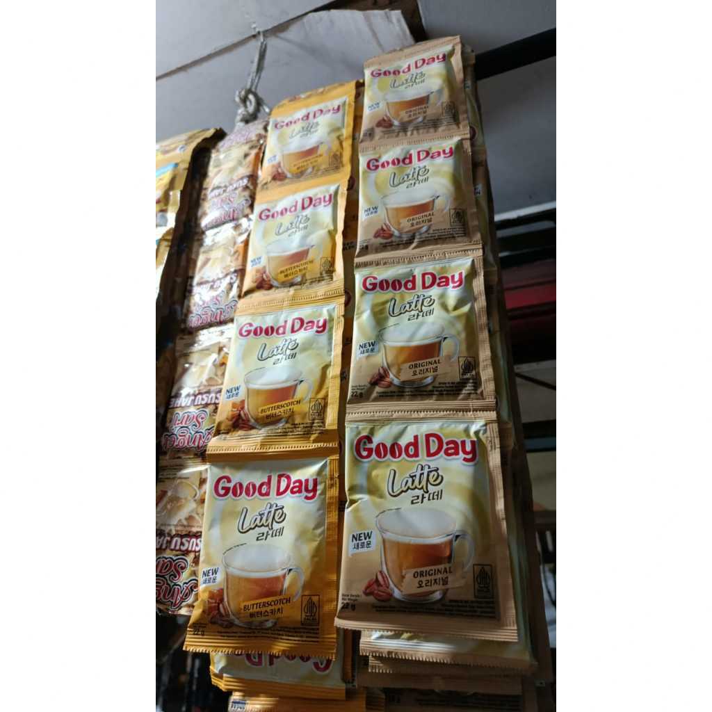 Jual GOOD DAY LATTE BUTTERSCOTCH / ORIGINAL 1 RENCENG ( 10X22G ...