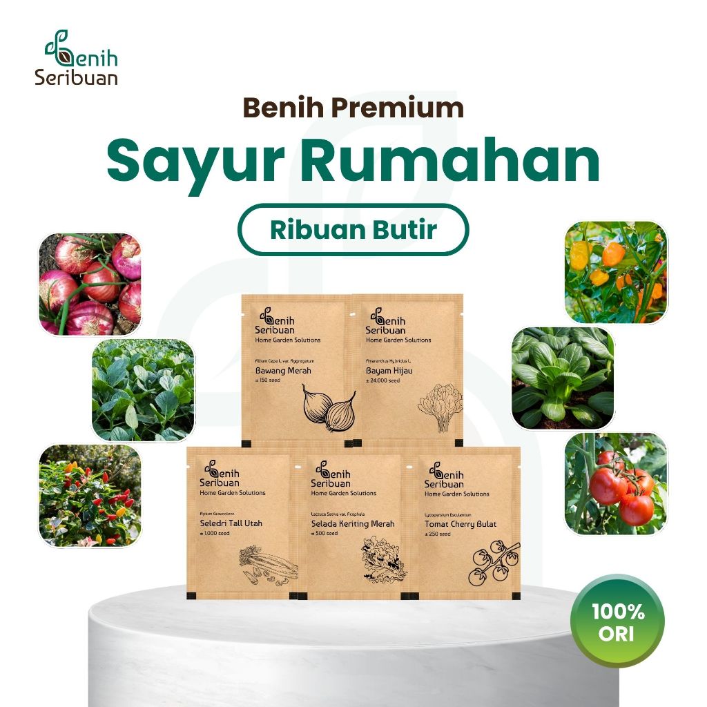 BENIH SERIBUAN - Bibit Sayur Sayuran Unggulan All Varian