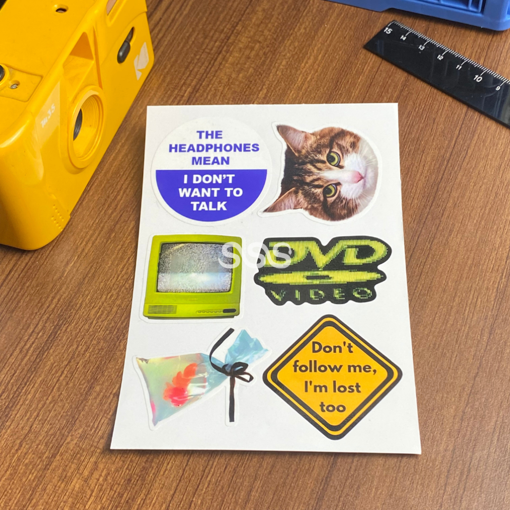 Jual STICKER KUCING / STICKER DVD / STICKER PACK | Shopee Indonesia