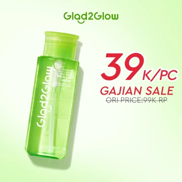 Glad2Glow Micellar Water All Series Cherry Blossom Sensitive Care ACID ACNE CLEAR Makeup
