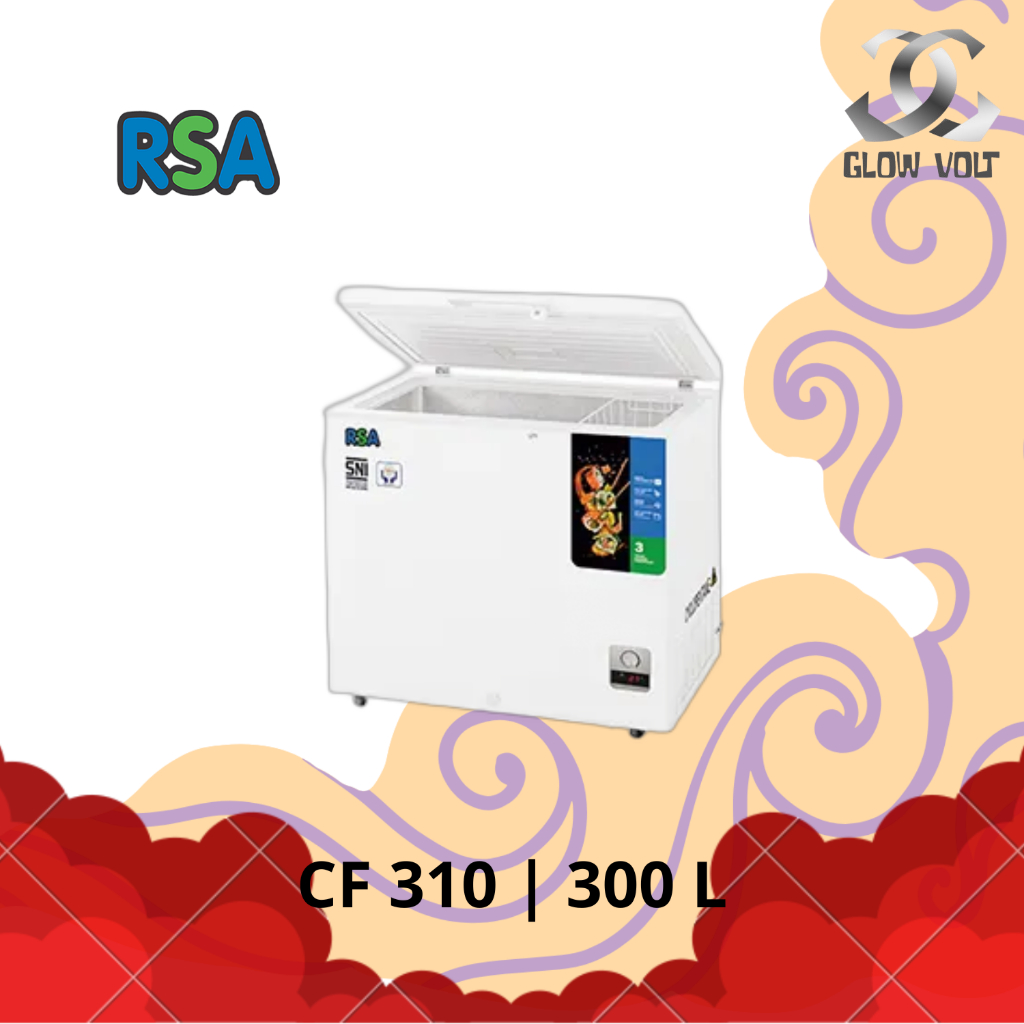 Jual CHEST FREEZER RSA CF 310Q | Freezer Box RSA 300 Liter | Shopee ...