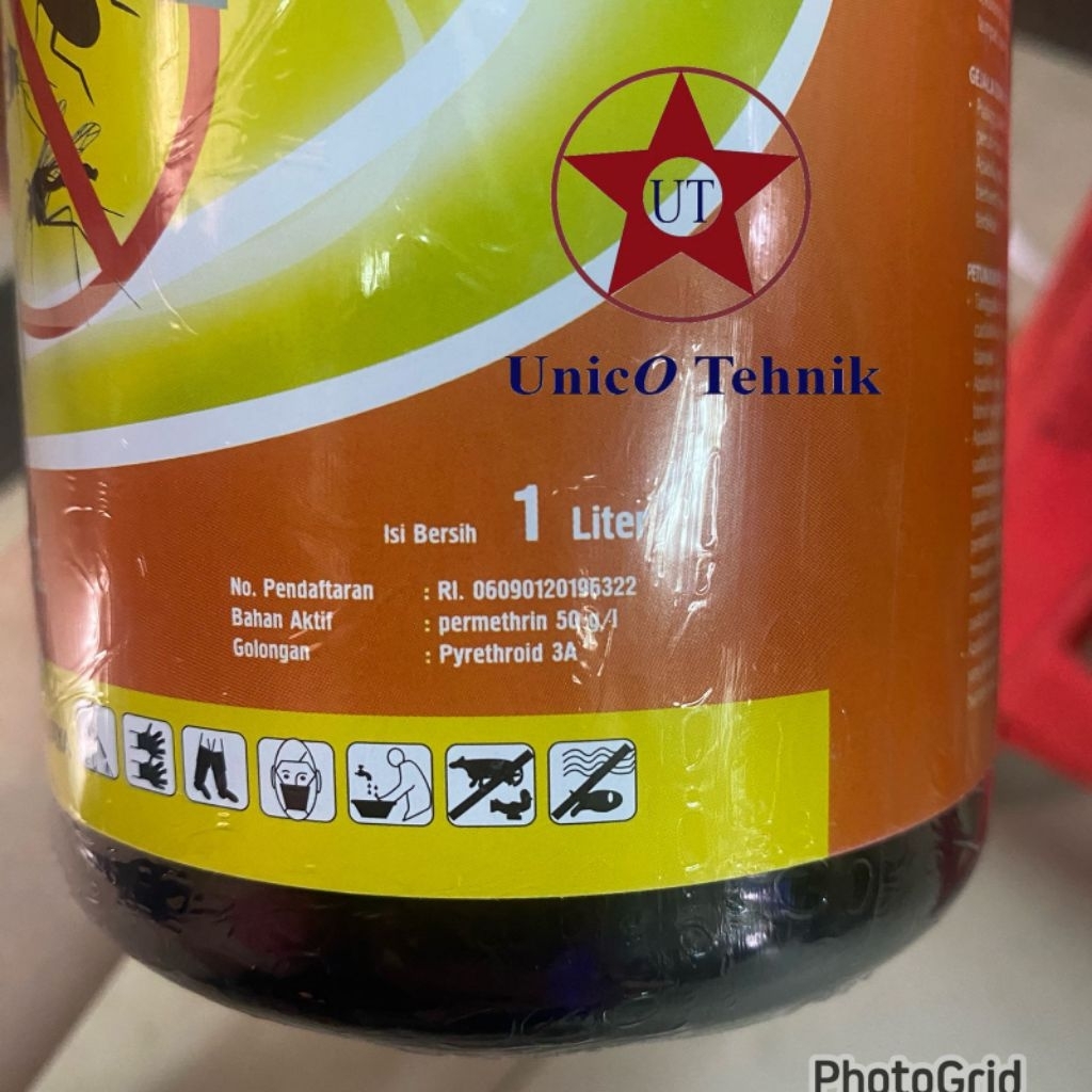 Jual ZEEPER 50 EC 1 Liter obat nyamuk kecoa dan serangga hot fogging ...