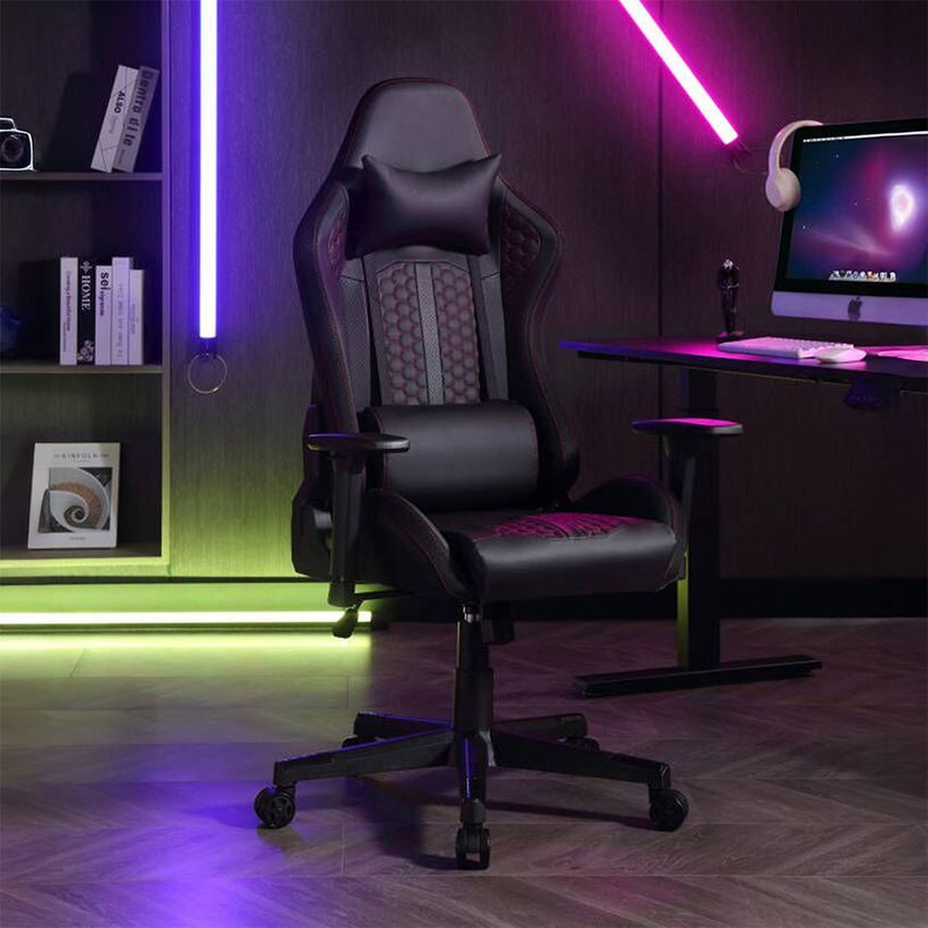 Jual INFORMA Matoya - Kursi Gaming Kulit PVC Leather Gaming Chair ...