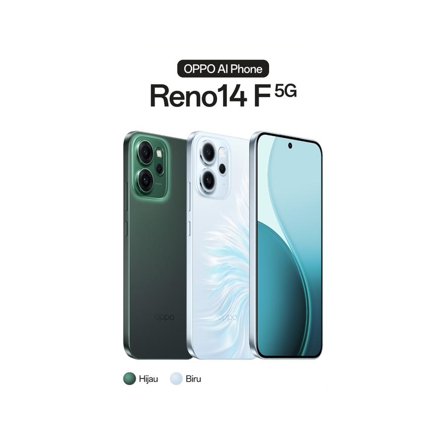 Jual Oppo Reno 14F 5G 8/256GB | 12/256GB 6.57 Inch Garansi Resmi ...