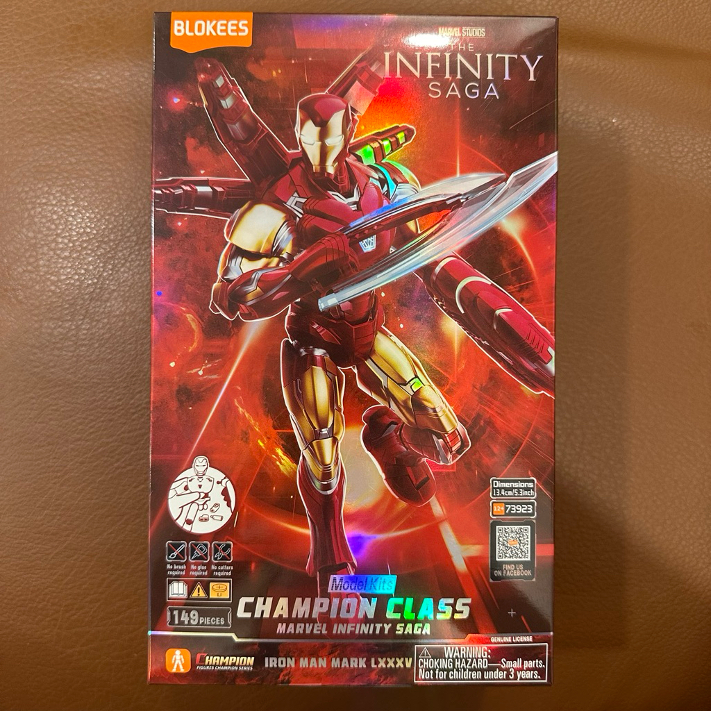 Jual Blokees Marvel Infinity Saga Model Kit Classic Class SE Iron Man ...