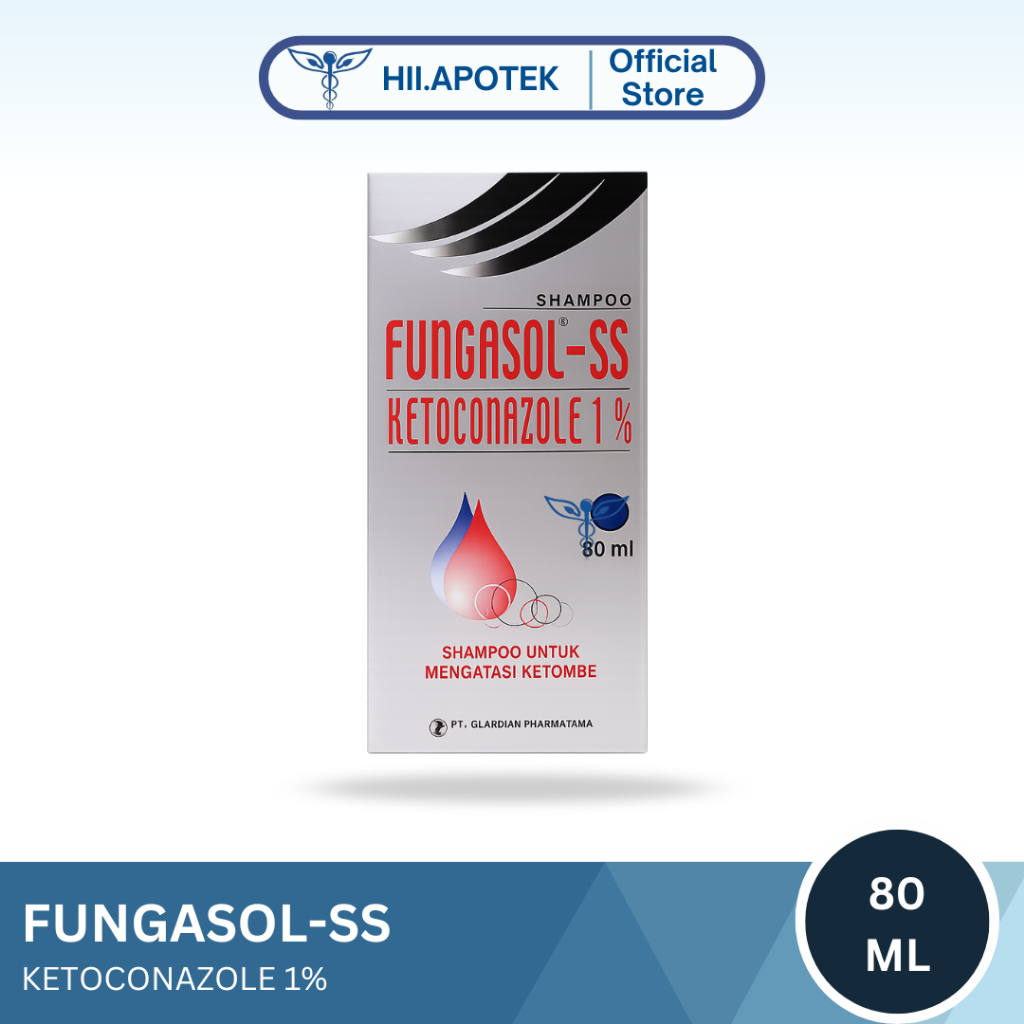 Jual Fungasol SS 1% Shampoo 80ml | Shopee Indonesia
