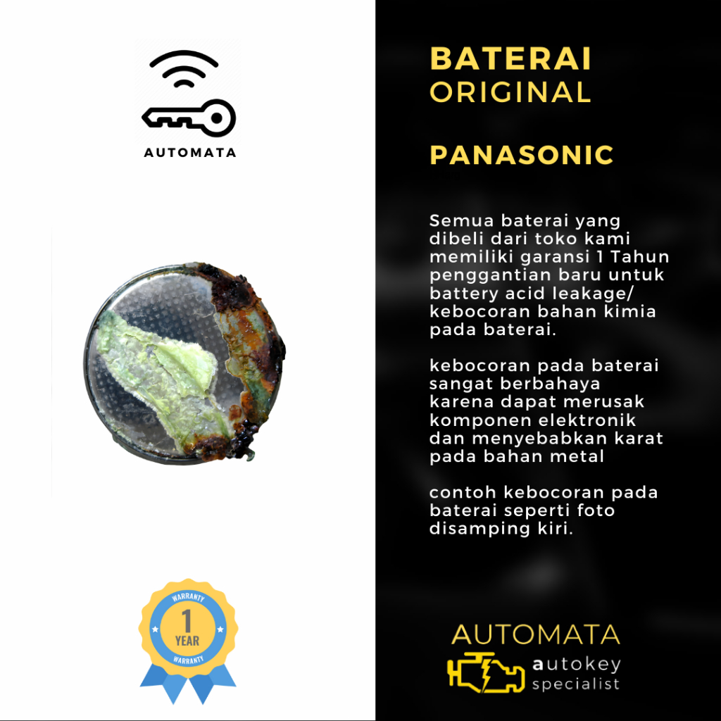 Jual Baterai Remote BYD Atto 1 Seagull Original Panasonic | Shopee ...