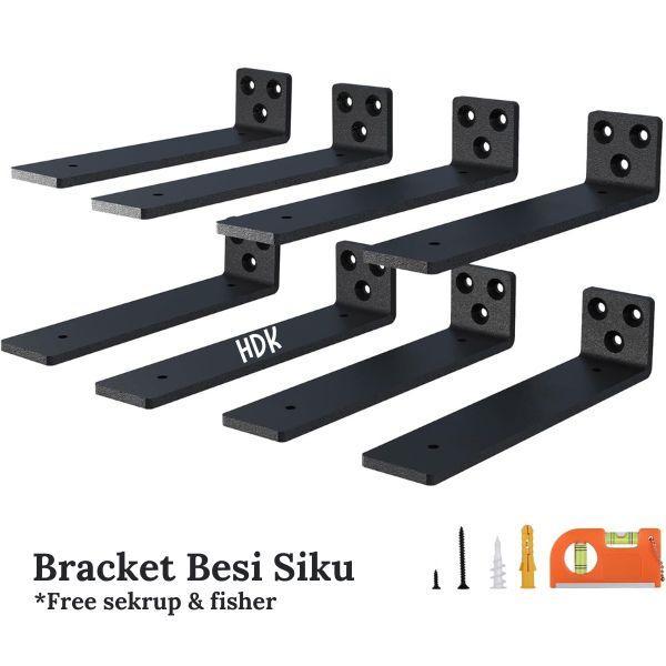 Jual Siku Rak Dinding Besi Rak Penyangga Bracket Ambalan Siku Breket ...