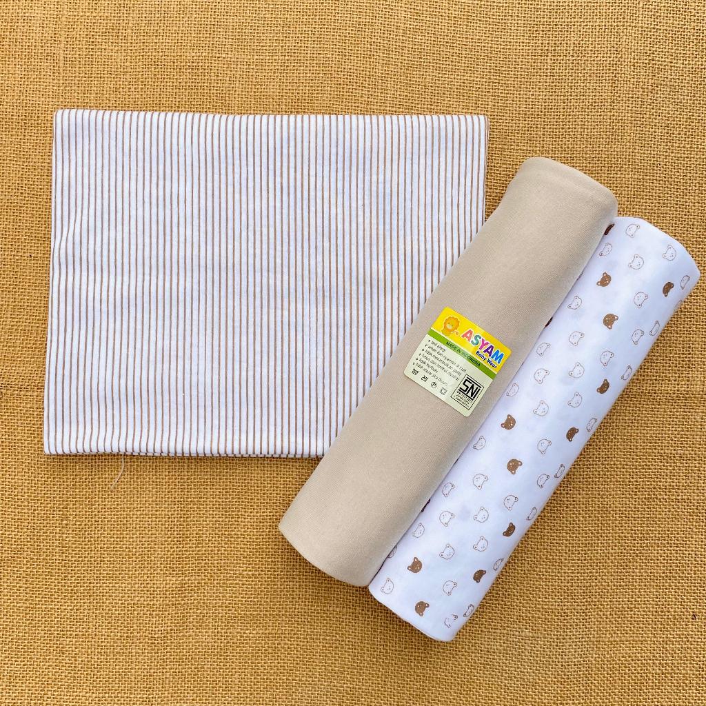 Jual 3 Pcs Bedong Bayi Newborn Pernel Bayi Baru Lahir Ukuran 110x90cm ...