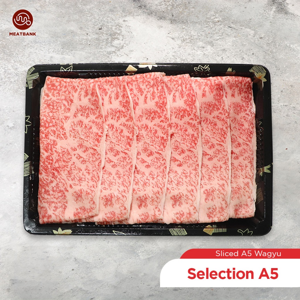 Jual MEATBANK JAPAN WAGYU A5 SLICE SELECTION A5 Kobe Beef Shabu ...