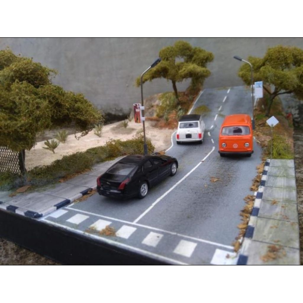 Jual Miniatur/Diorama/Maket/Replika Jalan Menanjak/Menurun skala 1:64 ...