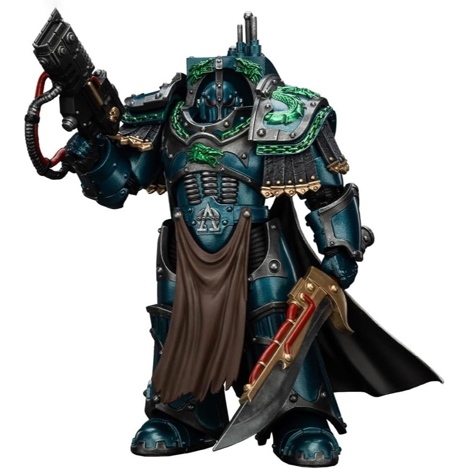 Warhammer: Alpha Legion Legion Praetor In Cataphractii Terminator Armour Action Figure 18cm 1