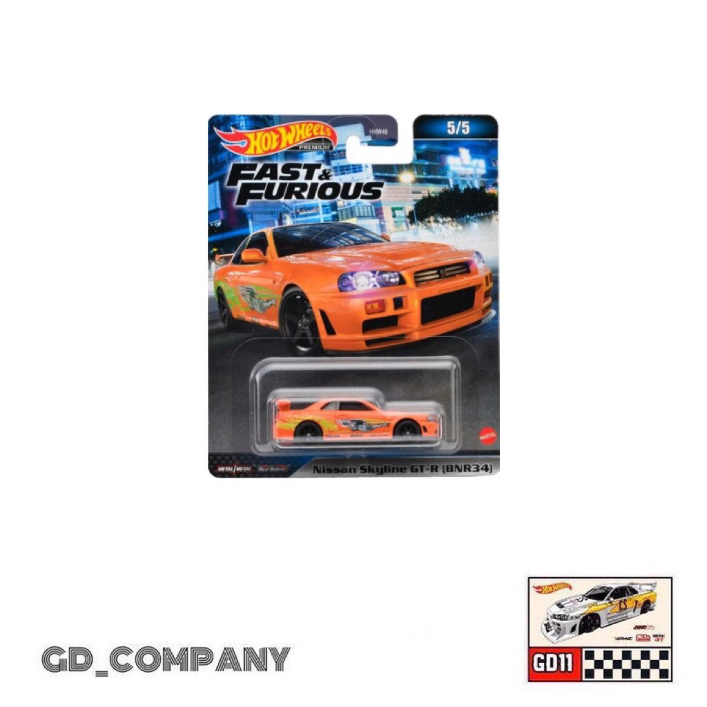 Jual Hot Wheels Nissan GTR R34 FNF Orange Jeruk - Baca deskripsi ...