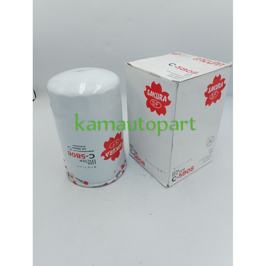 Jual filter oli / oil filter / saringan oli / cobelco sk2006 | Shopee ...