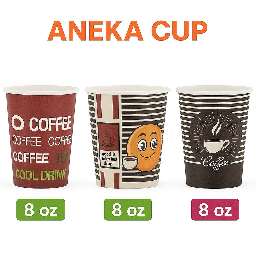 Jual paper cup kopi 8 oz rjm murah gelas kopi kertas 8 oz | Shopee ...