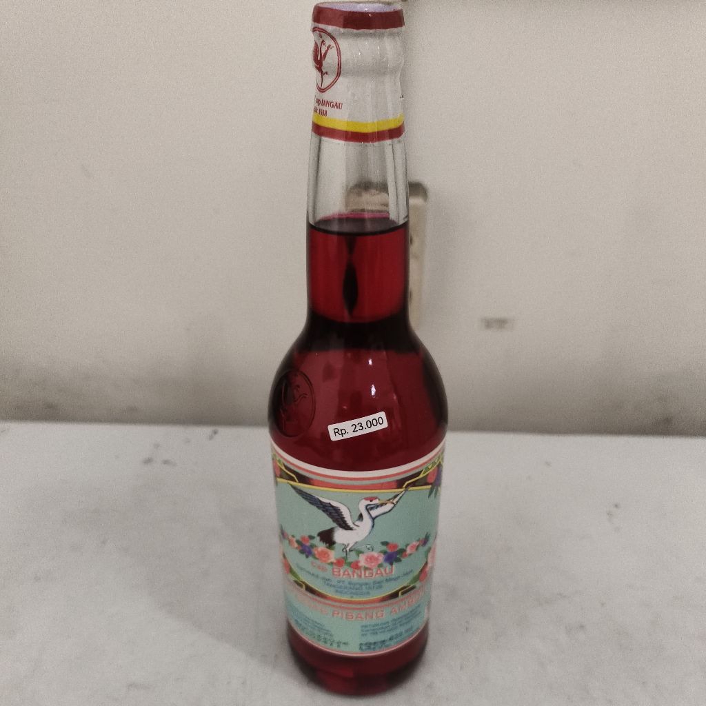 Jual Sirup Bango / Sirup Cap Bangau Rasa Pisang Ambon 620ml | Shopee ...