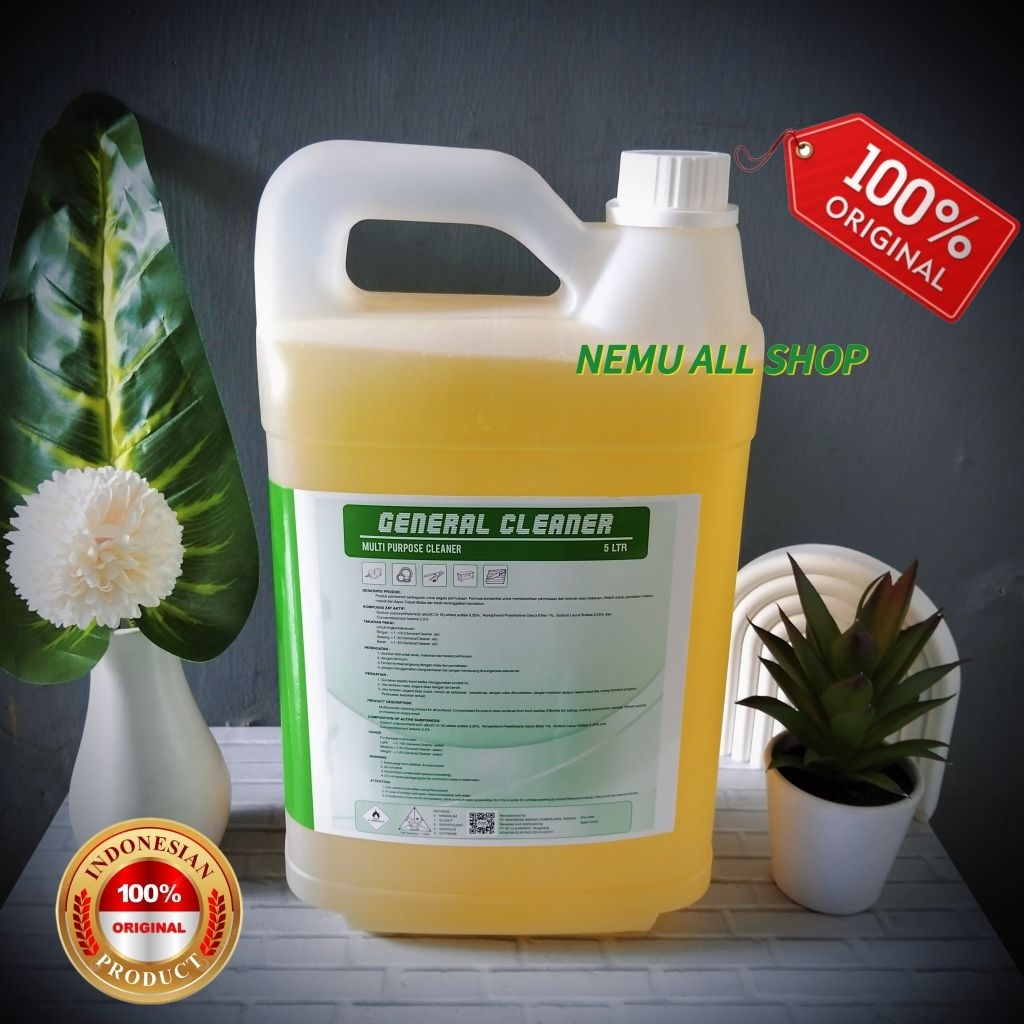 Jual GENERAL CLEANER 5L iClean (Deterjen serba guna pembersih peralatan ...