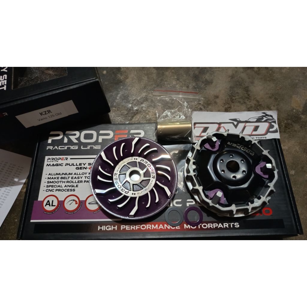 Jual PROPER Rumah roller proper vario 125/150 magic gen2/Pulley set ...