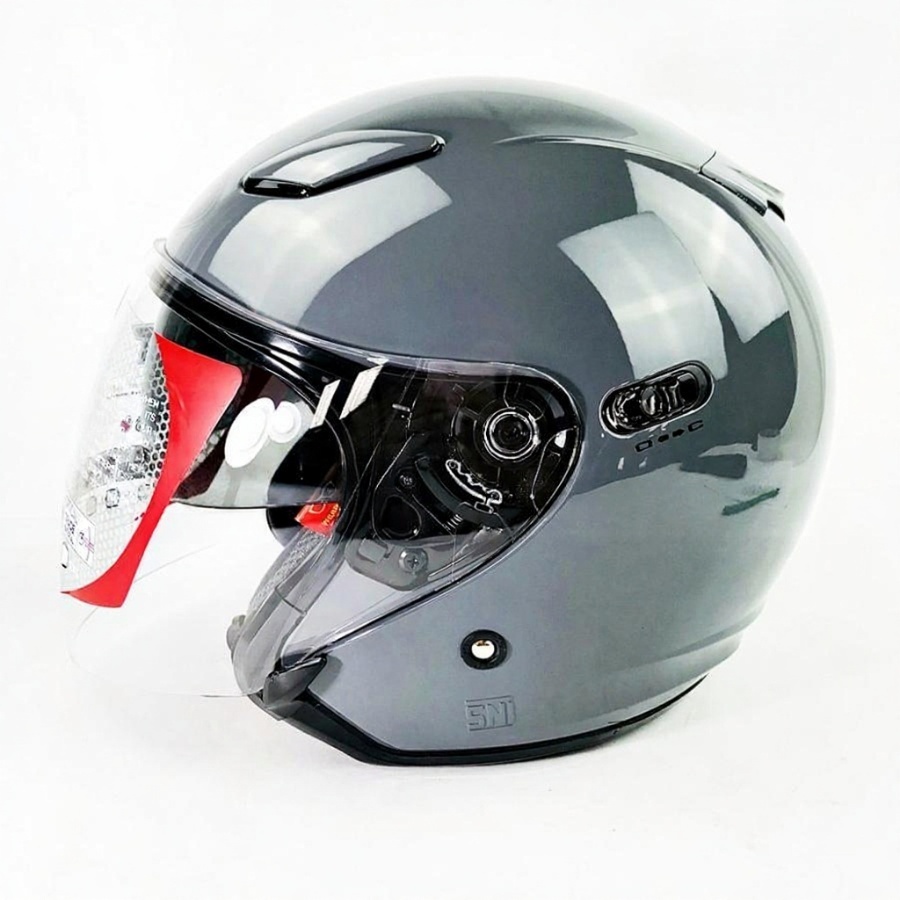 Jual HELM KYT DJ MAXI SOLID - GORILLA GREY GLOSSY | Shopee Indonesia