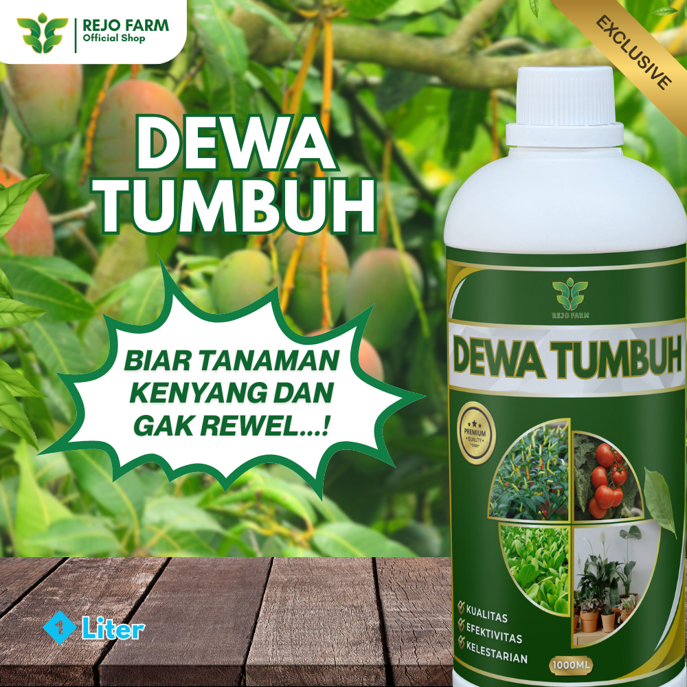 Jual Pupuk Organik Cair POC Dewa Tumbuh by Rejo Farm | Shopee Indonesia