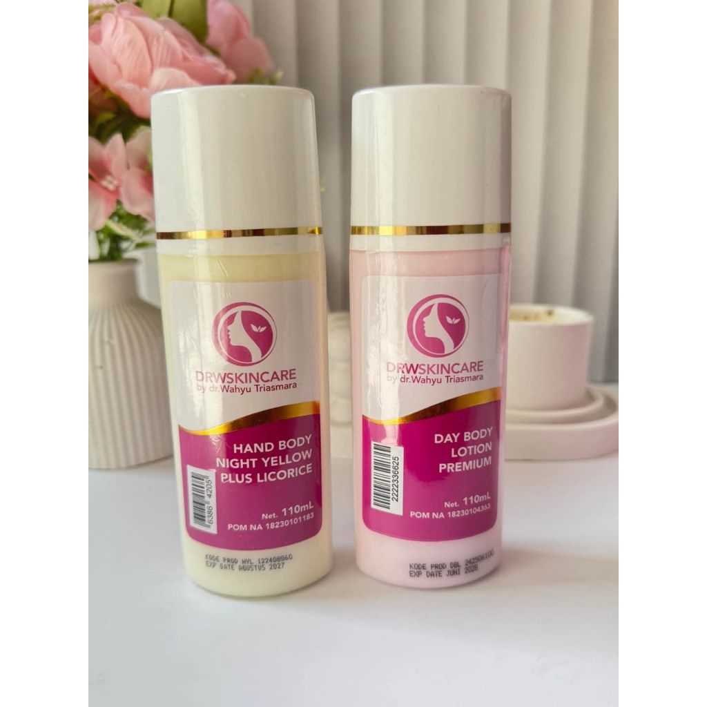 Jual paket henbody siang malem white whitening Licorice DRW SKINCARE ...