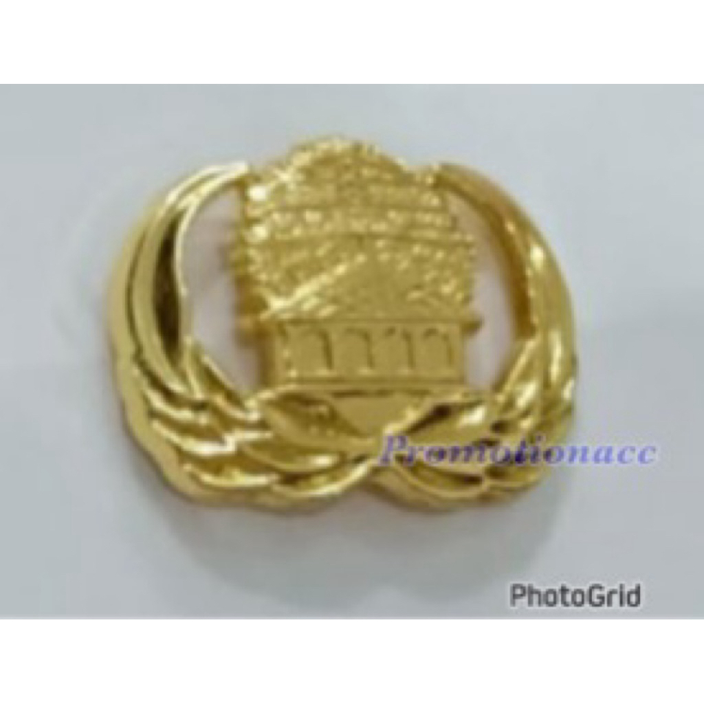 Jual Pin KORPRI Polos Peniti Magnet 3cm KORPRI ASN P3K Logam Kuningan ...
