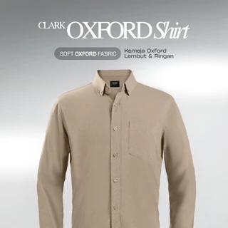 CUTOFF Clark Kemeja Pria Oxford Panjang