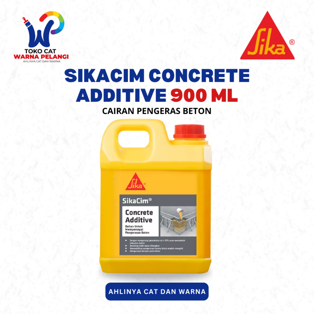Jual SikaCim Cairan Obat Pengeras Beton 900 ml | Sika CimConcrete ...