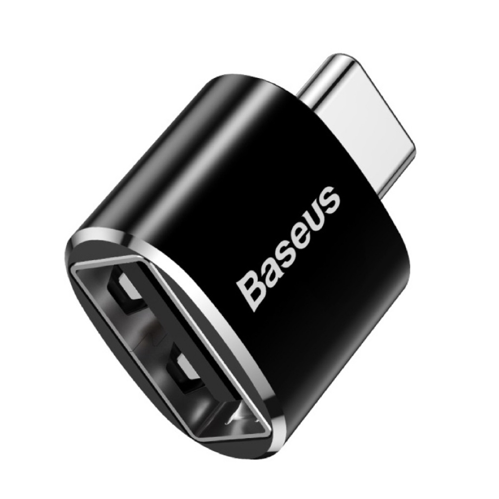 Jual BASEUS Mini OTG USB Female to Type C Male Adapter Converter ...