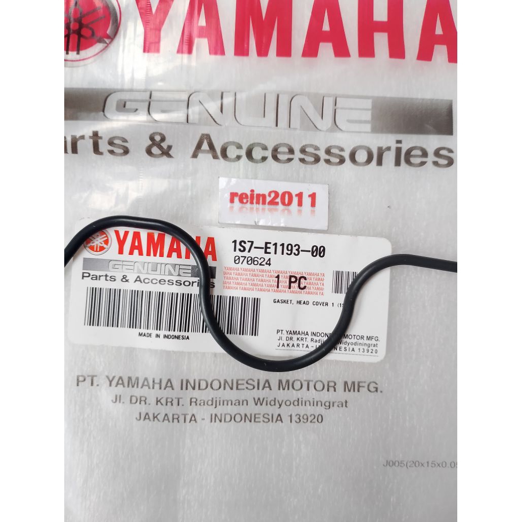 Jual KARET HEAD SEAL SIL HEAD JUPITER MX OLD NEW R15 V2ORI YAMAHA 1S7 ...