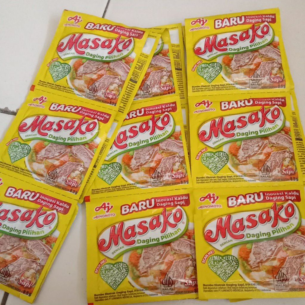 Jual Masako Sapi ( 6 Renceng ) 72 Pcs Penyedap Masakan | Shopee Indonesia