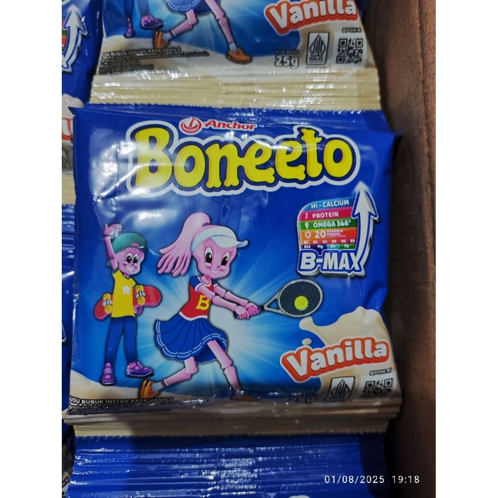 Jual Boneeto Susu Bubuk sachet 25g (renceng) Coklat dan vanila | Shopee ...