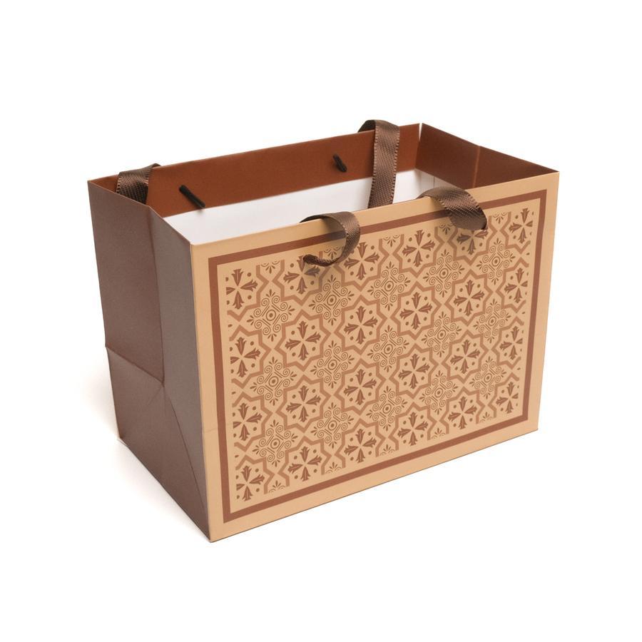 Jual Paper Bag Tas Hampers Kantong Kertas Karton Motif ukuran 26x15x19 ...