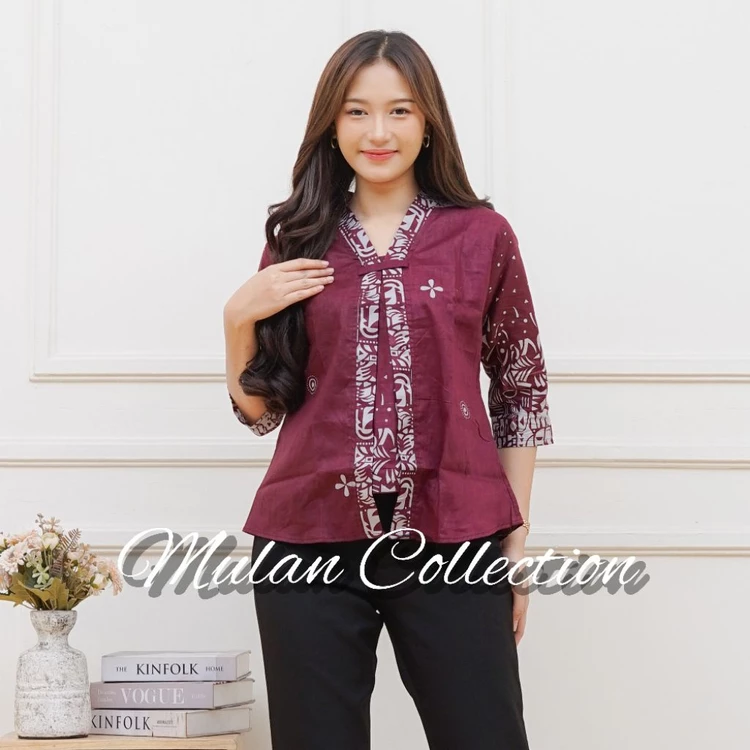 Atasan Batik Wanita Modern