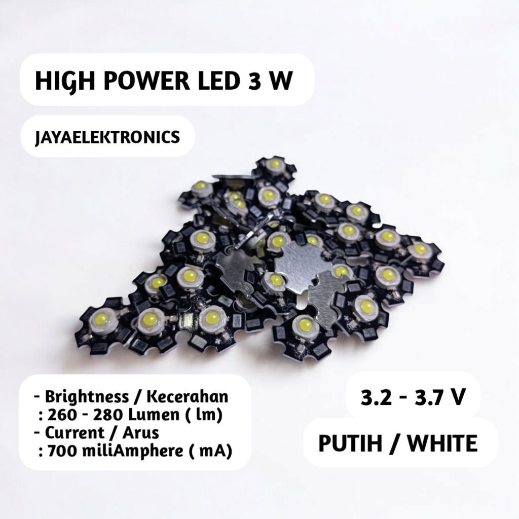 LED HPL WATT PENDINGIN all VARIAN WARNA per PCS Grade A lampu  senter,hias,aquarium watt
