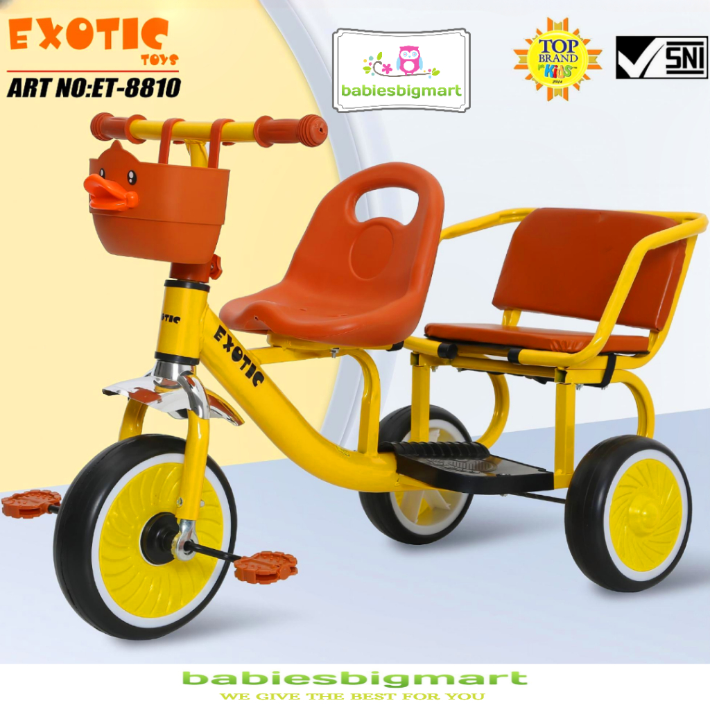 Jual Sepeda Anak Roda Tiga 3 AVIATOR AT 252 / ET 8810 Ban Tipe Karet ...