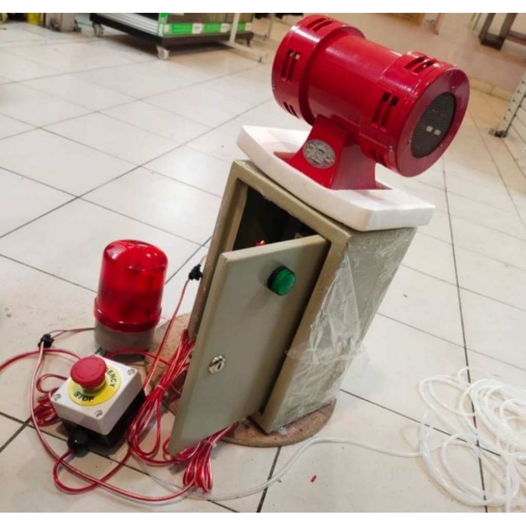 Jual Panel Sirene alarm peringatan bahaya emergency,gedung,kantor,kapal ...
