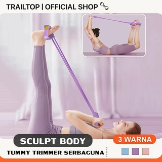 TrailTop Tummy Trimer Fitnes Alat Olahraga Pengecil Perut Tummy Trimmer Di Rumah 6 Tali