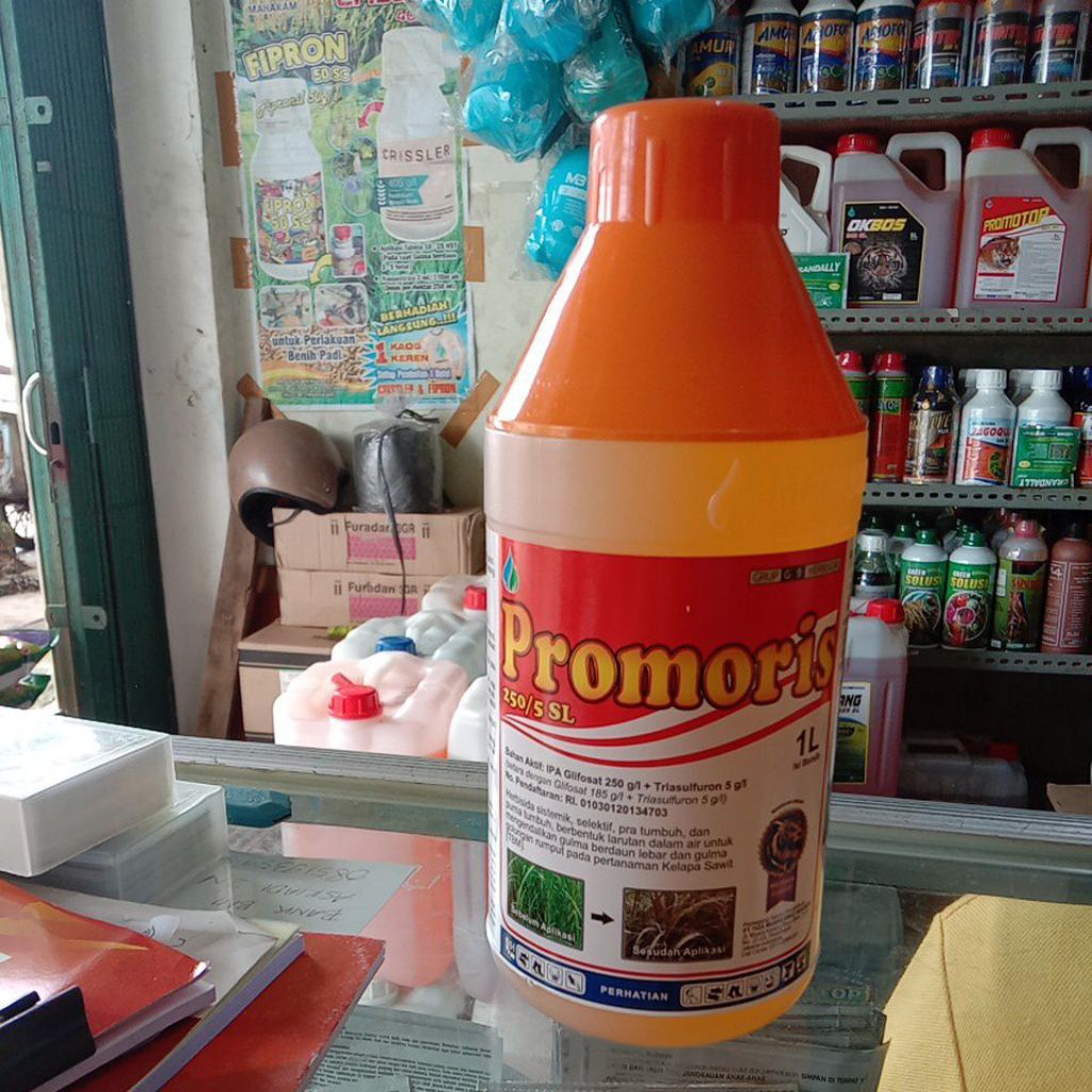 Jual Racun Rumput sistemik promoris 250/5SLkemasan1liter | Shopee Indonesia
