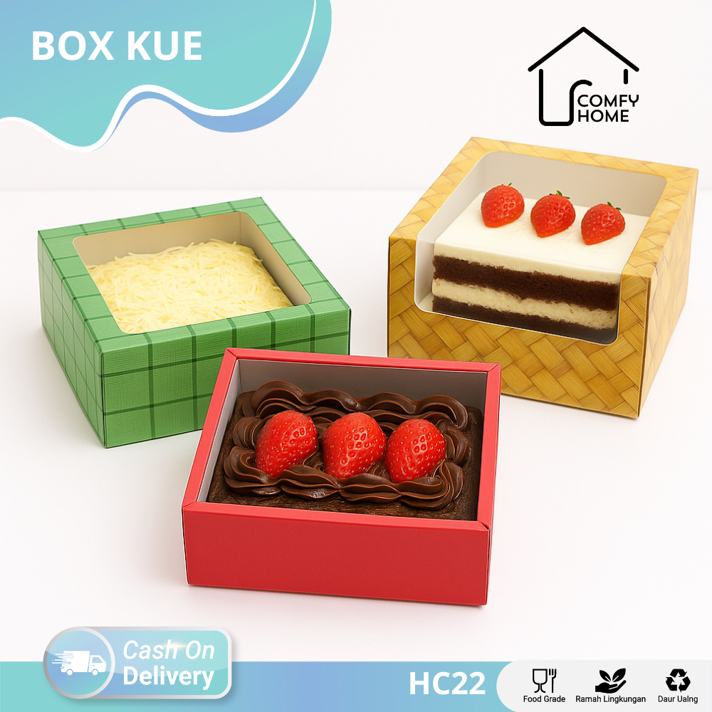 Jual Kotak Kue / Box Kue / Kotak Nasi / Box Nasi / Kotak Mika / Box ...