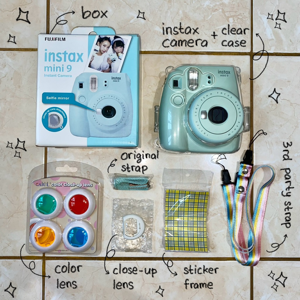 Jual Fujifilm Instax Mini 9 Preloved | Shopee Indonesia