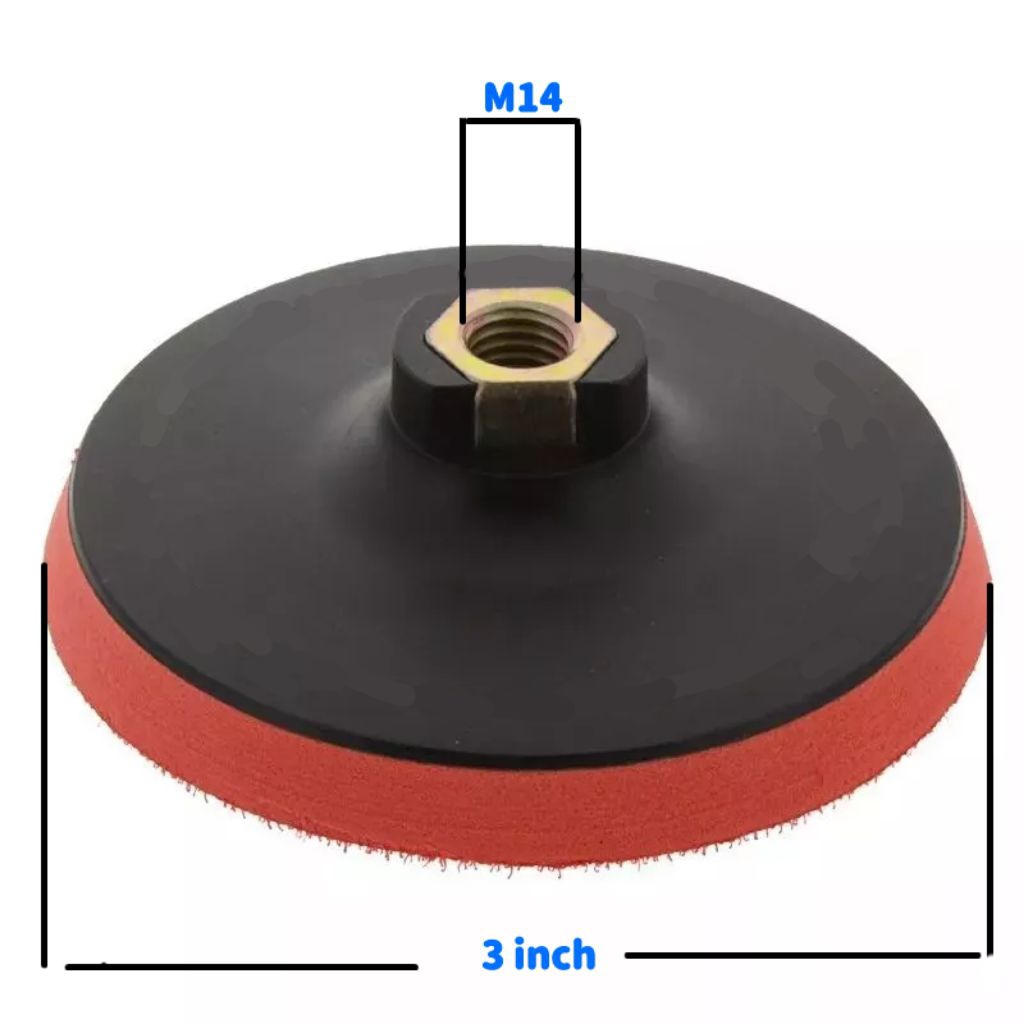 Jual Backing Pad 3 Inch M14 | Shopee Indonesia