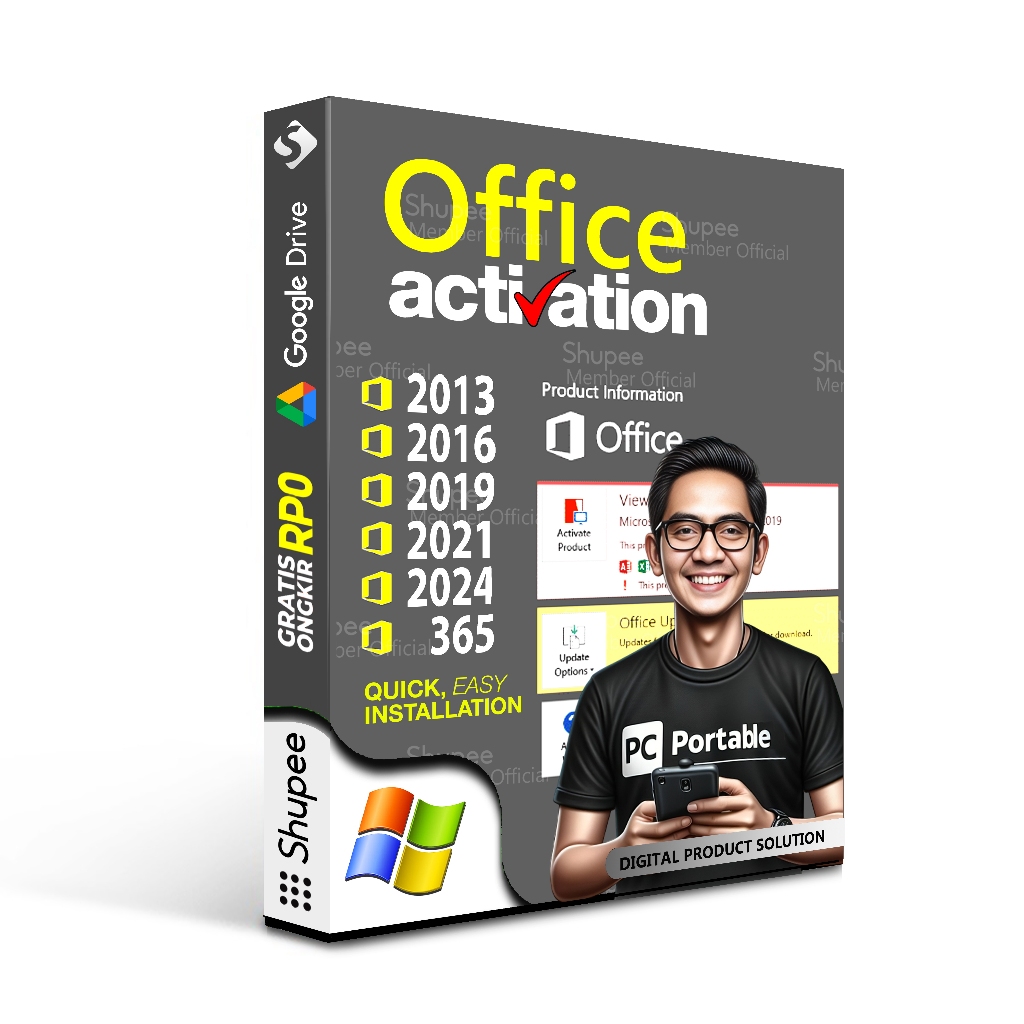 Jual Shupee Digital Product Solution - Activasi Office® 2013 - 365 ...