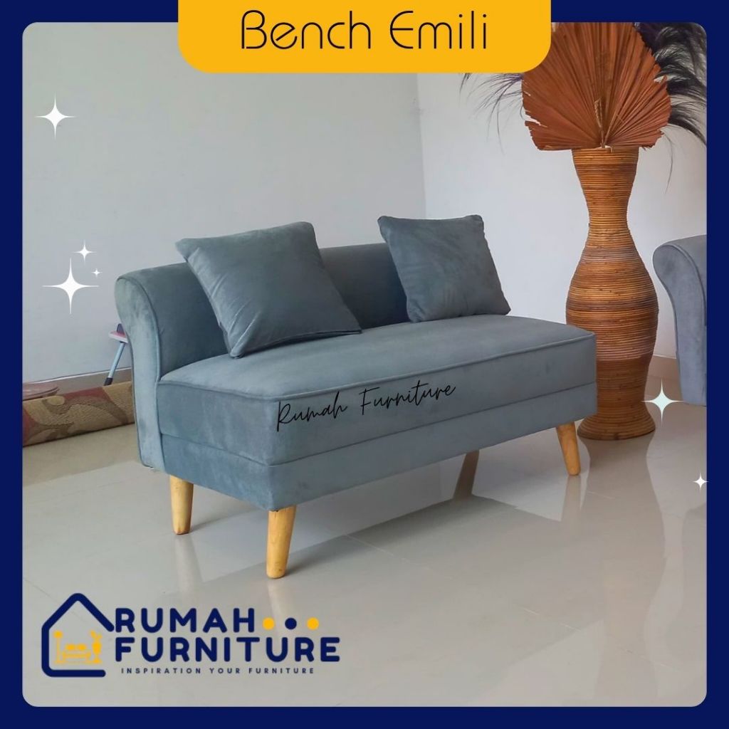 Jual Bench Sandaran Emili / Sofa Bench / Stool/ bench Modern / Sofa ...