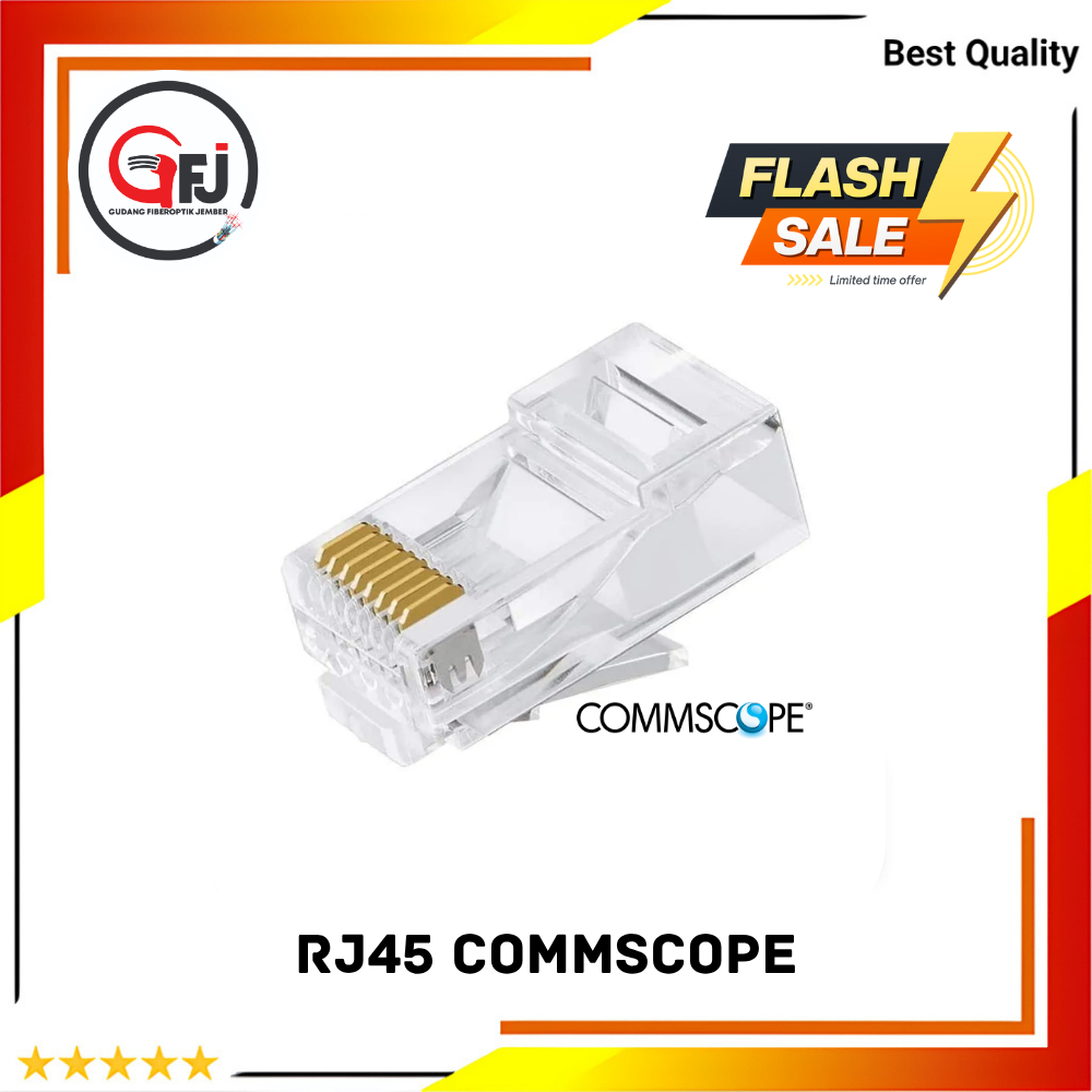 Jual KONEKTOR RJ45 COMMSCOPE 1 PACK | Shopee Indonesia
