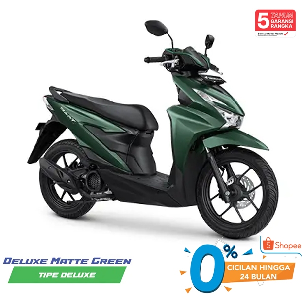 New Honda BeAT Deluxe CBS ISS Series Sepeda Motor