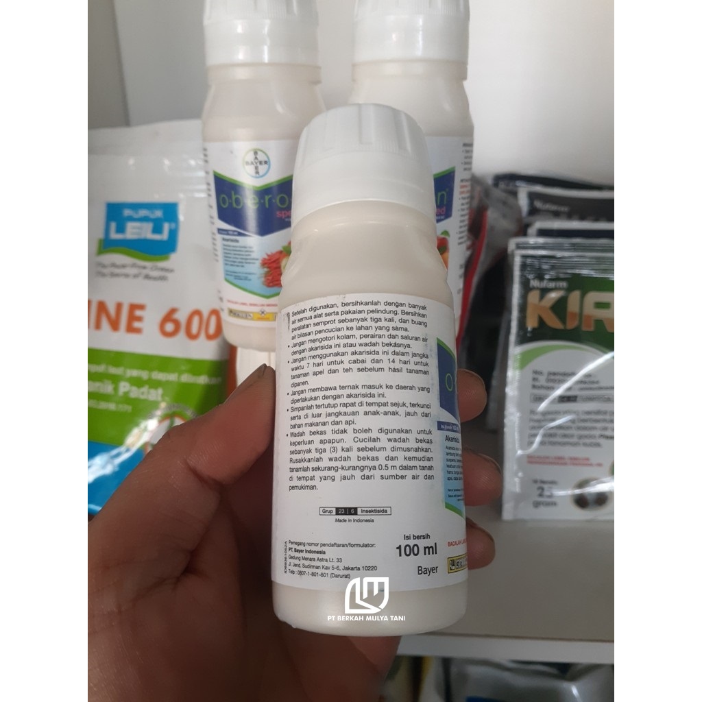 Jual Insektisida Akarisida Oberon Speed 100ml Original Bayer | Shopee ...